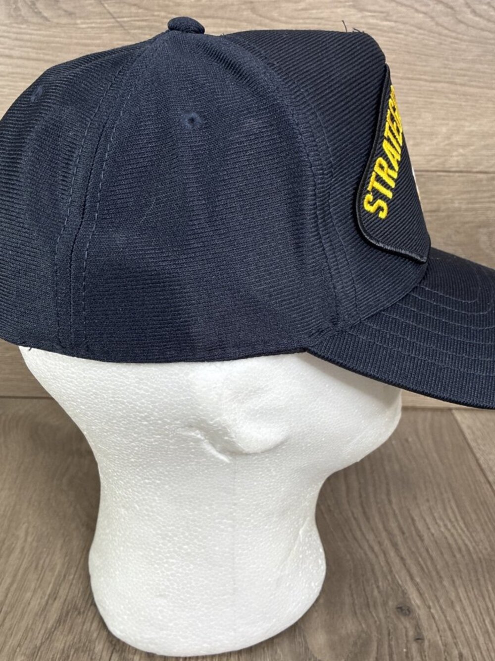STRATEGIC AIR COMMAND HAT WITH SAC SHIELD - Blue BallCap Eagle Crest Made In USA - Picture 6 of 10